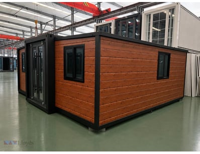 Open Plan 6m x 5.8m Expandable Building 

Brown ...