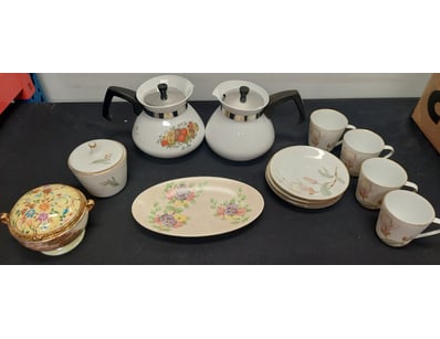 VINTAGE FLORAL PORCELAIN TEA SERVICE SET

Charmi...