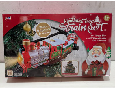 RRP $114.80 - Christmas Tree Train Set (Model NO.2...