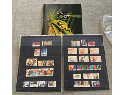 The Collection of 1999 Australian Stamps presentat...