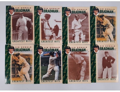 COLLECTION OF SIR DONALD BRADMAN GREATEST HITS CAR...