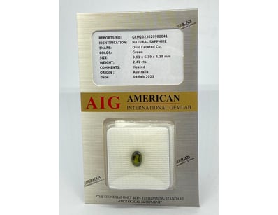 2.41CT NATURAL SAPPHIRE

Report #: Gem202302098204...