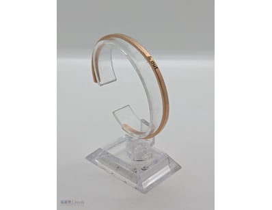 NINETEEN ROSE GOLD COLOURED STACKABLE AFFIRMATION ...