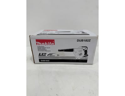 Makita DUB182Z 18V cordless blower. Compact handhe...
