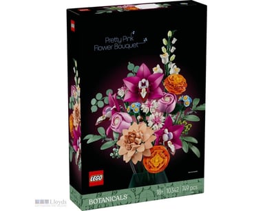 LEGO® ICONS SET 10342 PRETTY PINK FLOWER BOUQUET F...