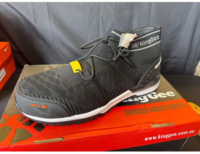 KINGGEE K26480 ODYSSEY SAFETY WORK BOOTS, SIZE 10 ...