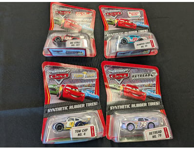 DISNEY,PIXAR CARS

1X Tow Cap
1X No Stall
1X R...