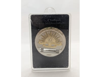 2007 SANDS OF GALLIPOLI IN TOKEN

Authentic Sands ...