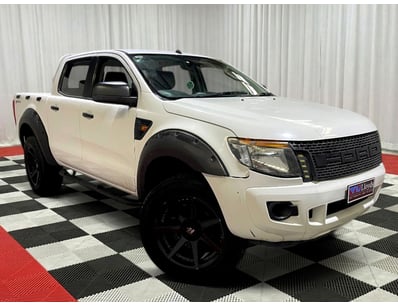 <b>2013 Ford Ranger PX XL Dual Cab Utility - White...