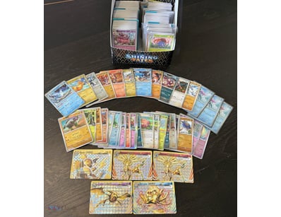 ASSORTED BULK POKÉMON CARDS INCLUDING HOLOS, BREAK...