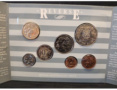 1987 ROYAL AUSTRALIAN MINT UNCIRCULATED COIN COLLE...