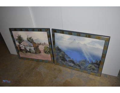 Deceased Estate Artwork Lot, Various Abstract Piec...