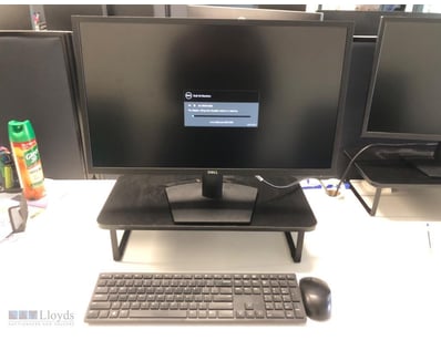 OFFICE SET UP LOT, Computer Screen, Keyboard and m...