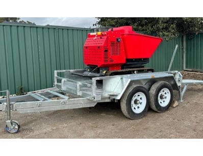 <b>Rotating Hydraulic Dumper with Trailer 2026 - U...