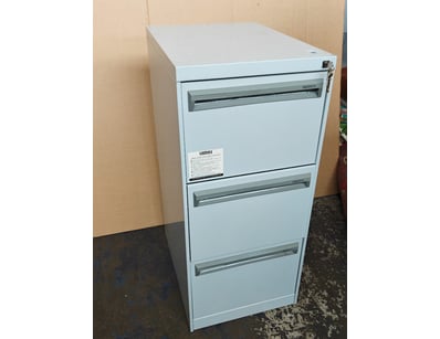 Filing cabinet, 3 draw filing cabinet

