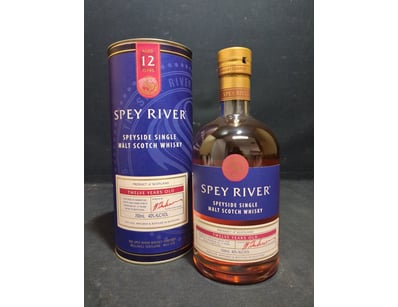 Spey River Speyside Single Malt Scotch Whisky, 12 ...