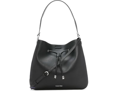 RRP $239 Calvin Klein Harmony Drawstring Bucket Ba...