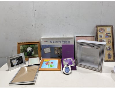 Extensive collection of picture frames in various ...