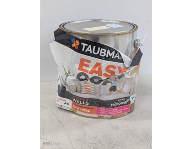 Paint, Taubmans, Easy Coat, Interior Walls, Low Sh...