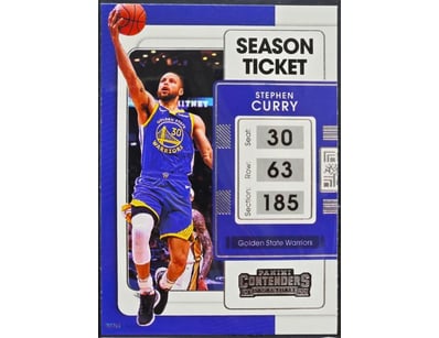 STEPHEN CURRY -  2021-22 PANINI CONTENDERS BASKETB...