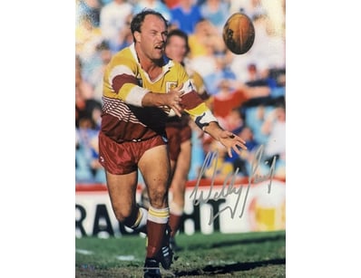 WALLY LEWIS SIGNED PHOTO 

Wally Lewis Personally ...