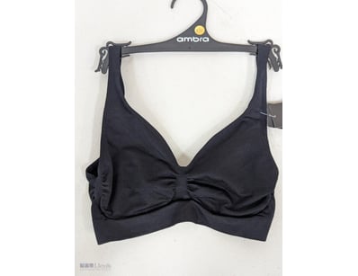 Rrp $21.95, Ambra shaper bra, AMSSMSB, 8/10, black...