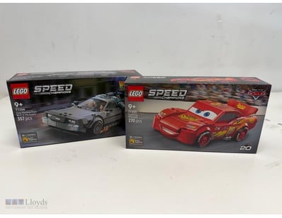 LEGO SPEED CHAMPIONS COLLECTION - 2 SETS (77256, 7...