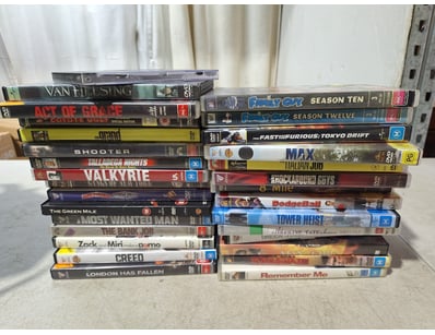 Assorted DvD Movies

SOLD AS LOT

