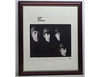 THE BEATLES "WITH THE BEATLES" LIMITED EDITION LIT...