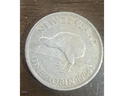 1964 NEW ZEALAND QUEEN ELIZABETH FLORIN  



29420...