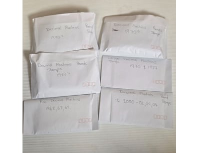 STAMPS, DECIMAL MACHINS 1970S - 2000S

Condition: ...