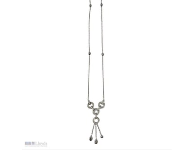 DIAMOND NECKLACE     

Necklace Length: Approx. 45...