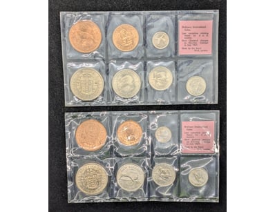 NEW ZEALAND DECIMAL COINAGE COLLECTION, 1965-1967...