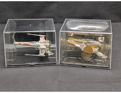 STAR WARS DIE-CAST FIGHTER COLLECTION - X-WING AND...