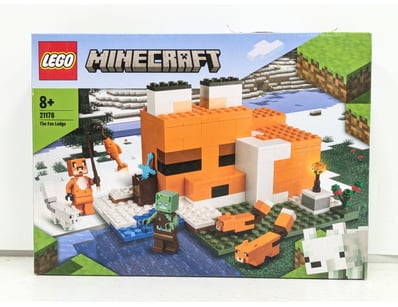 LEGO Minecraft 21178 The Fox Lodge set. Complete b...