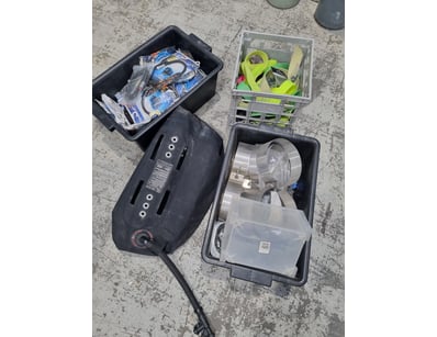 Comprehensive scuba diving equipment collection fe...