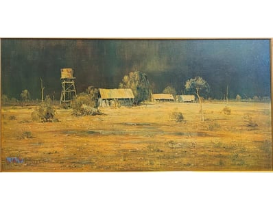 DOUG SEALY (1937- )

Oleograoh on Board 

Titl...