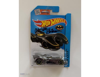 BATMAN' ADAM WEST SIGNED HOT WHEELS BATMAN CAR

A ...