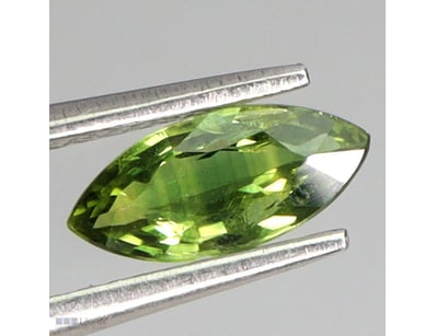 NATURAL 0.81CT MARQUISE FACET OLIVE GREEN AUSTRALI...