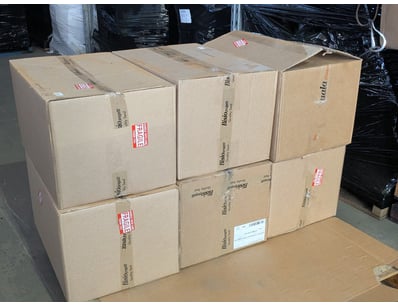 Homewares, 6 boxes includes serving dishes, pots, ...