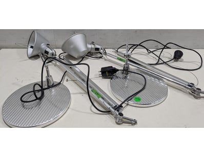 Table Lamps x 2 - (Damaged )Artemide Tolomeo desig...