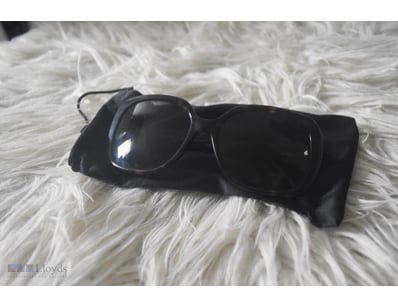 Alex Perry Ladies Sunglasses,Black/Brown Frame