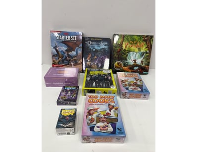 Extensive collection of  games. Suitable for table...