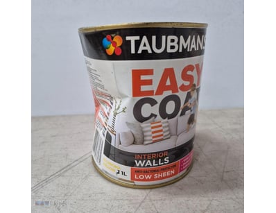 Paint, Taubmans, Easy Coat, interior walls, hi chr...