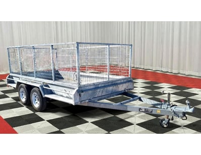 <b>2019 Appt Pty Ltd Box Trailer - Silver - Dual A...