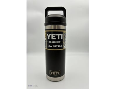 Yeti Rambler 18oz Bottle - Black - New