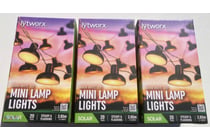 3 X Sets of 20 Mini Solar Lantern String Lights