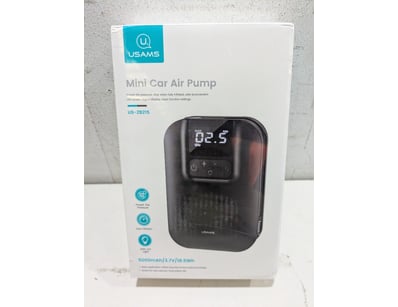 RRP $150.00 - USAMS Mini Car Air Pump Model US-ZB2...