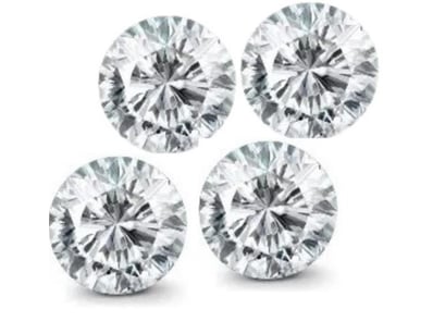 0.15 CARAT WHITE 4 ROUND DIAMOND        

Conditio...