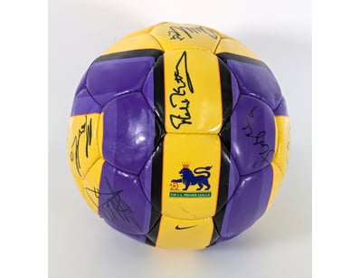 2009/10 WOLVERHAMPTON WANDERERS HAND SIGNED EPL MA...